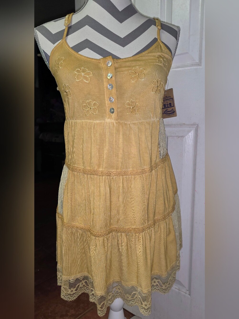 POL Tiered Camisole/ Slip Dress- NWT